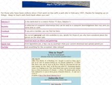 Tablet Screenshot of markpettersen.com